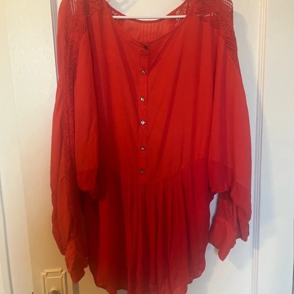 Free People Thinking Of You Blouse